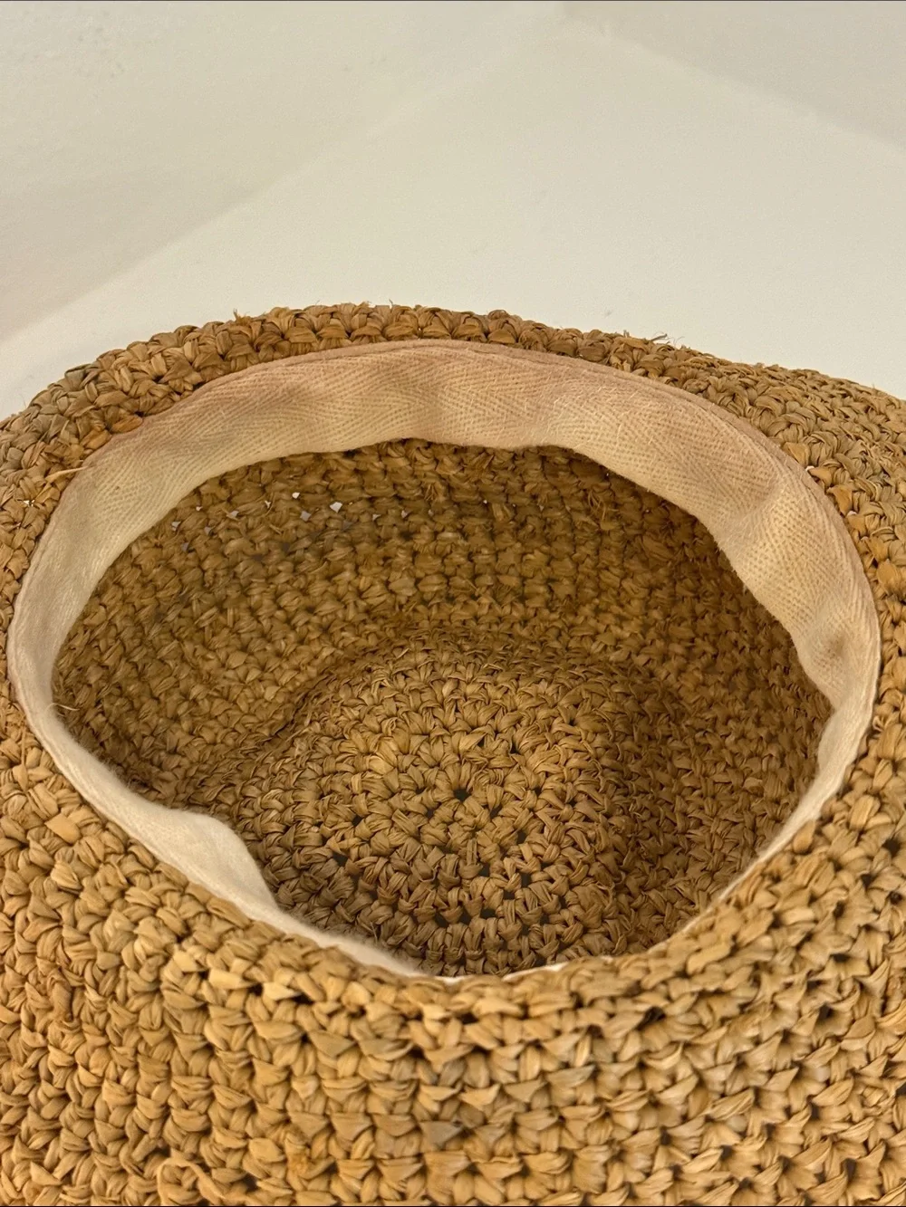 Straw Woven Sun Hat - Tan